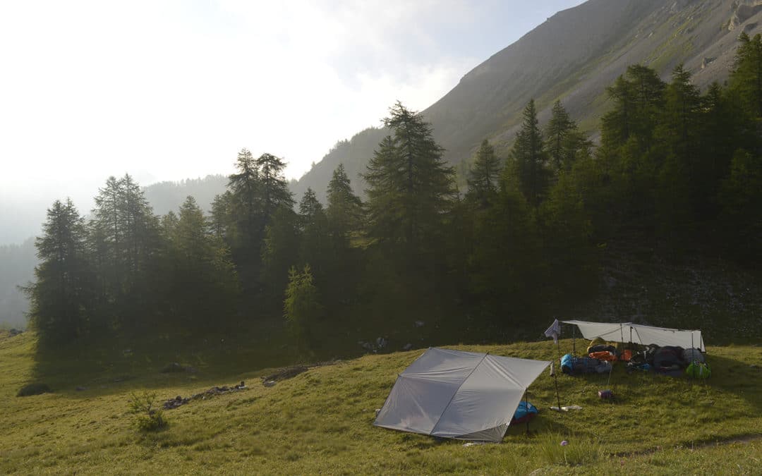 Bivouac autour du Béal Traversier, Queyras.