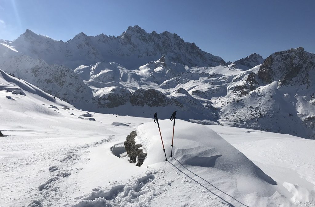Raquettes en Haute-Ubaye.